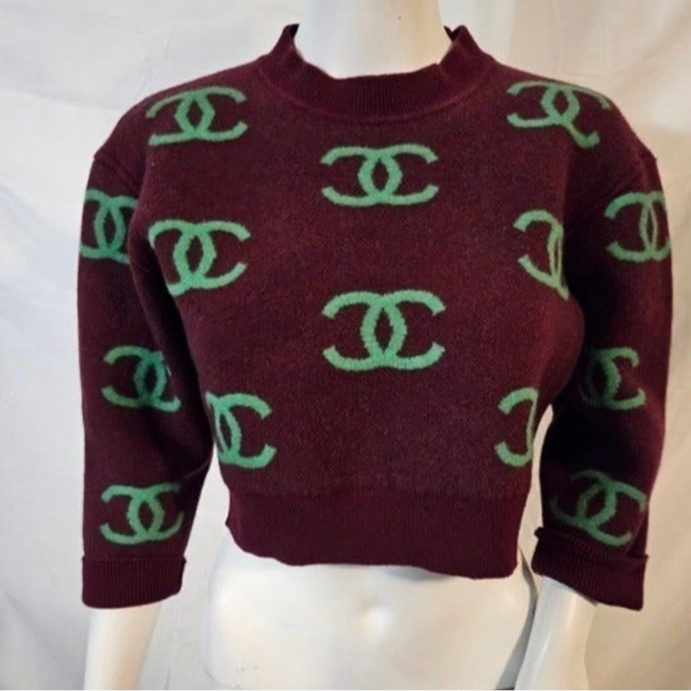 Authentic Chanel Sweater Rare - Picture 1 of 15